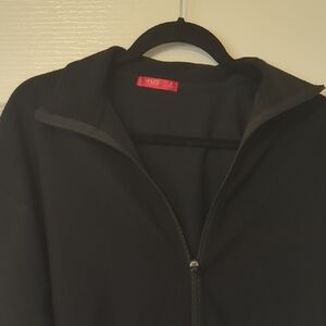 MAZE Black Zip-Up Jacket for Women
